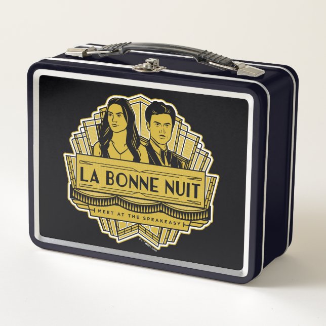 La Bonne Nuit - Meet At The Speakeasy Metal Lunch Box (Front)