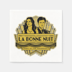 La Bonne Nuit - Meet At The Speakeasy Napkin