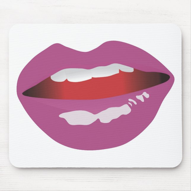 La Bouche Mouse Mat (Front)
