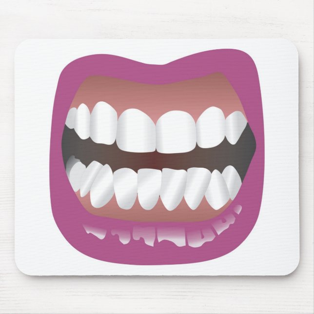 La Bouche Mouse Mat (Front)