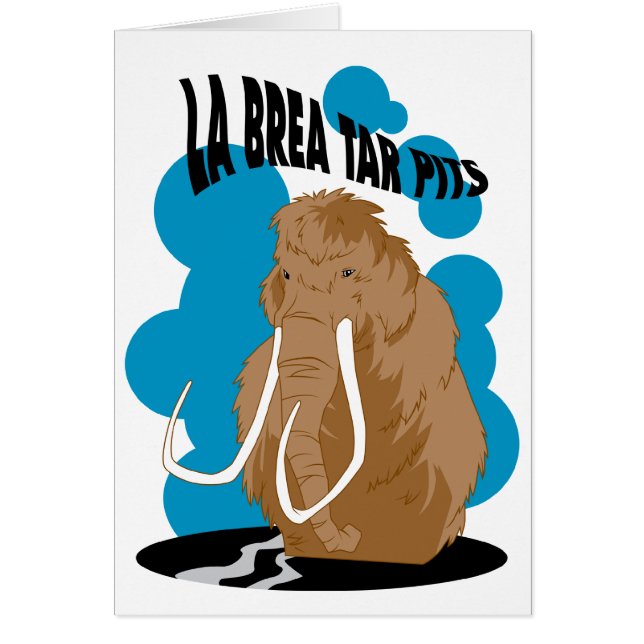 La Brea Tar Pits Mammoth (Front)
