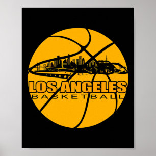 La Bysketbyll Lover Gift - Los Angeles Bysketbyll  Poster