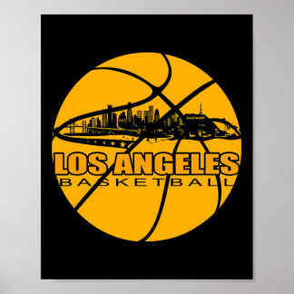 La Bysketbyll Lover Gift - Los Angeles Bysketbyll  Poster
