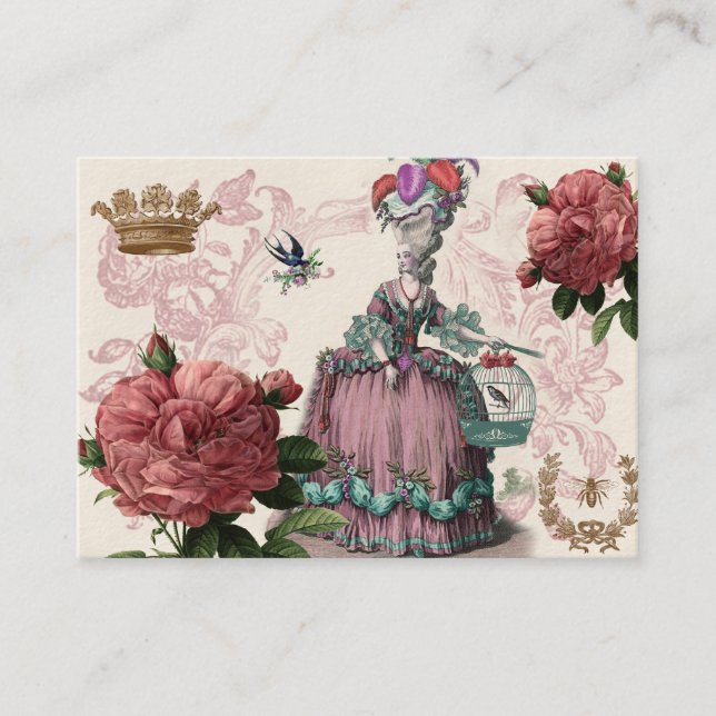 la cage aux oiseaux (The Bird cage) Business Card (Front)