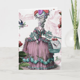 la cage aux oiseaux (The Bird cage) Card