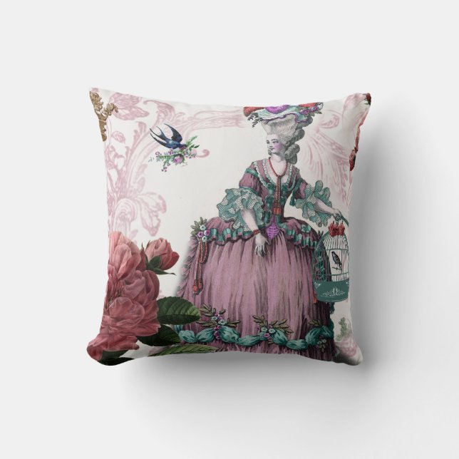 la cage aux oiseaux (The Bird cage) Cushion (Front)