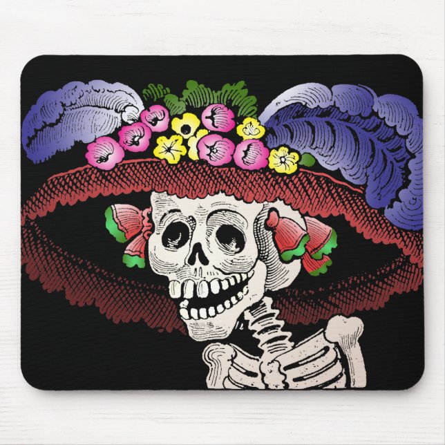 La Calavera Catrina [mousepad] Mouse Mat (Front)