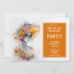💀  La Calavera Catrina’s Party Parade Invitation