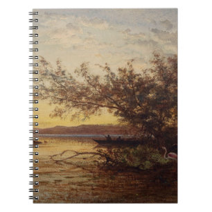La Camargue, Coucher De Soleil – Félix Ziem Notebook
