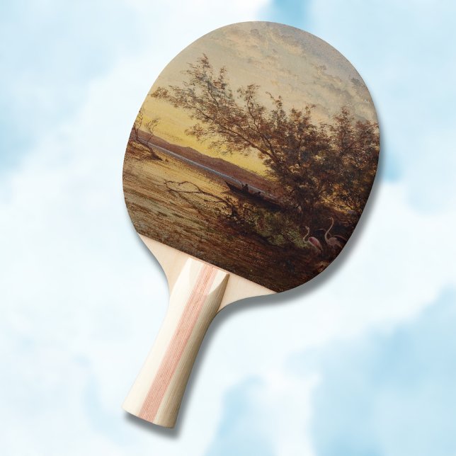La Camargue, Coucher De Soleil – Félix Ziem Ping Pong Paddle (Creator Uploaded)