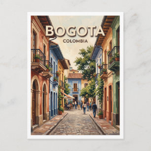 La Candelaria Bogota Colombia Postcard