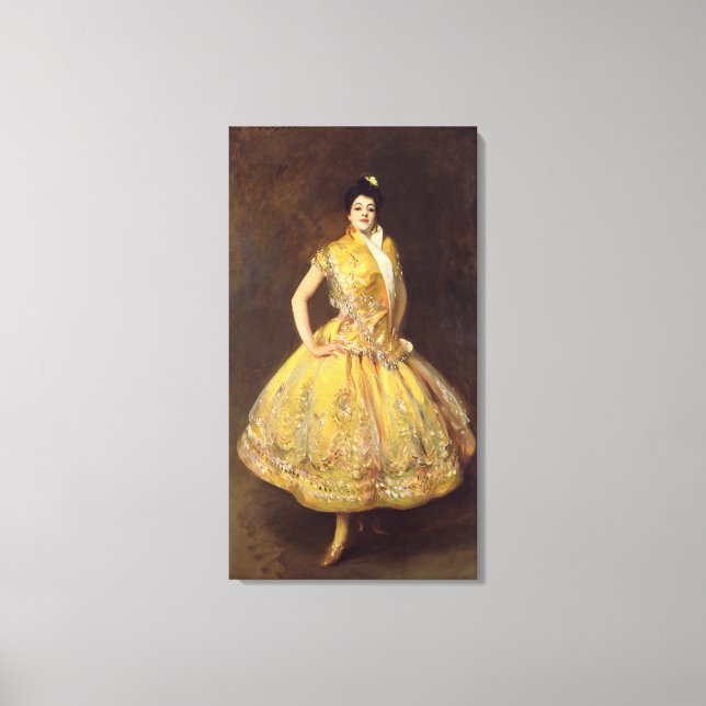La Carmencita, 1890 Canvas Print (Front)