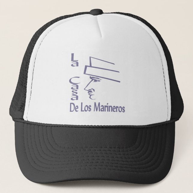 La casa de los marineros trucker hat (Front)