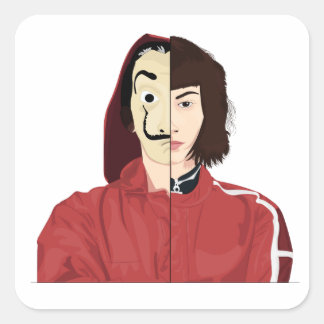 LA CASA DE PAPEL STICKER