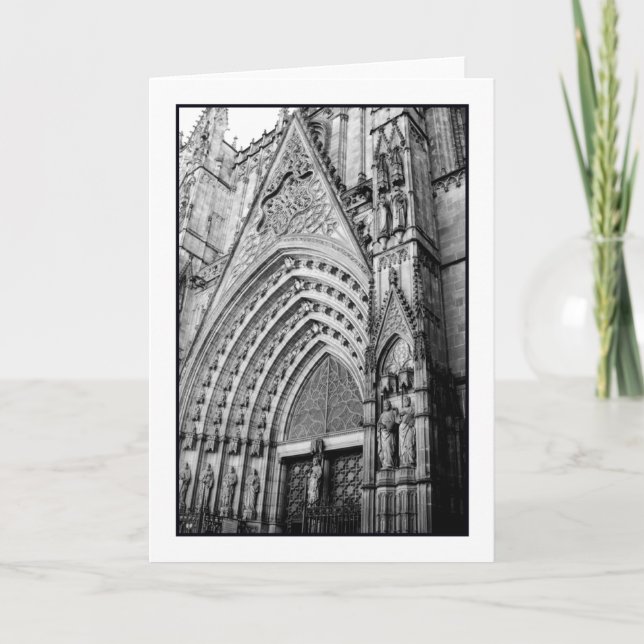 La Catedral Greeting Card (Front)