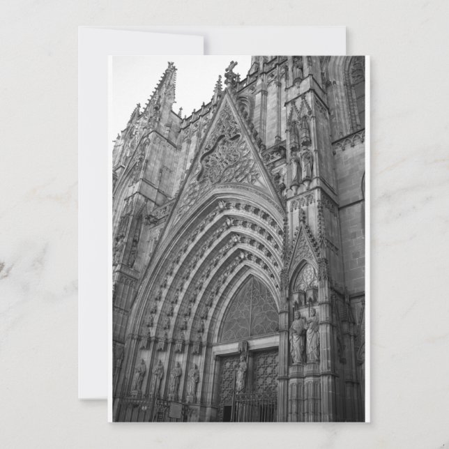 La Catedral Invitation (Barcelona, Spain) (Front)