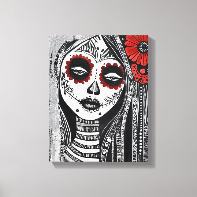 La Catrina Canvas Print (Front)