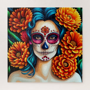 La Catrina Day of the Dead Jigsaw Puzzle