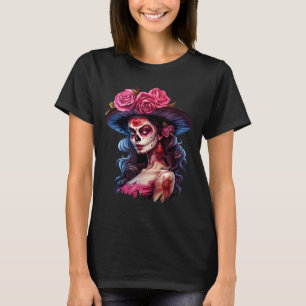 La Catrina Dia De Los Muertos Mexican Day Of The T-Shirt