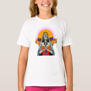 La Catrina in a Modern, Colourful Style T-Shirt