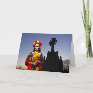 La Catrina Party Invitation. Card