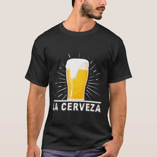 La Cerveza Beer Lovers T-Shirt (Front)