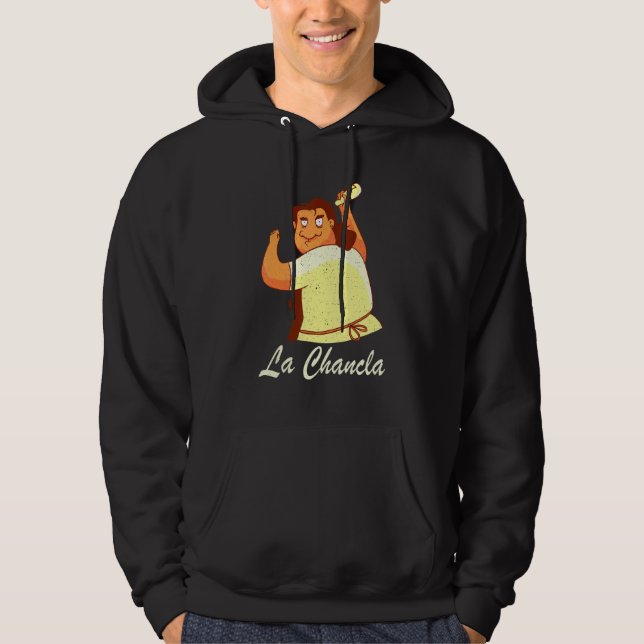 La Chancla Lottery Humour Sarcastic Hoodie (Front)