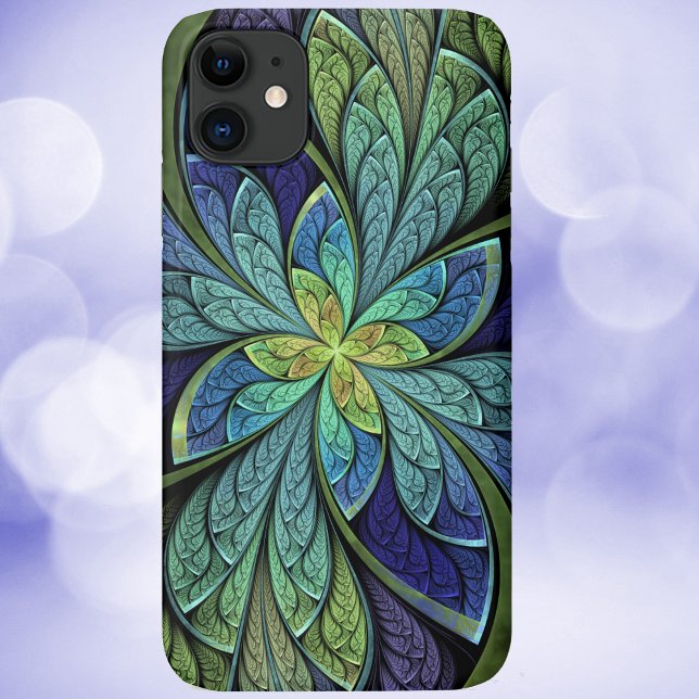 La Chanteuse IV Abstract Stained Glass Pattern Case-Mate iPhone Case (Creator Uploaded)