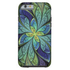 La Chanteuse IV Abstract Stained Glass Pattern