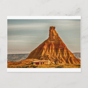 La cheminée de Fée - Désert des Bardenas Postcard