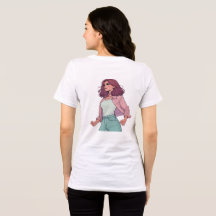 "LA CHICA BRAVA" T-SHIRT - FIERCE LATINA BACK
