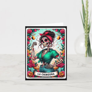 La Chingona Tarot Card Day Of The Dead Dia De Los 