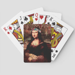 La Chola Mona Lisa Mexican Playing Cards