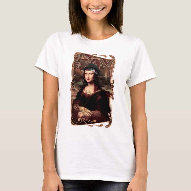 La Chola Mona Lisa T-Shirt (Front)