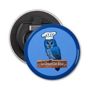 La Chouette Bleue Cafe Bottle Opener