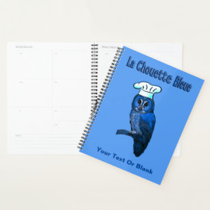La Chouette Bleue Cafe Planner