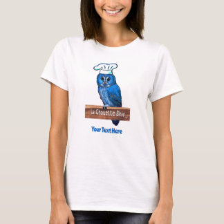 La Chouette Bleue Cafe T-Shirt