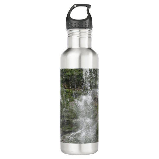 La Chute Waterfall in Forillon National Park      710 Ml Water Bottle (Front)