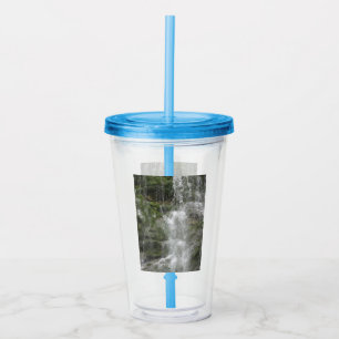 La Chute Waterfall in Forillon National Park Acrylic Tumbler