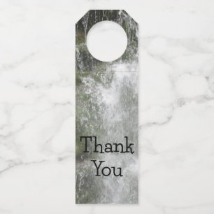 La Chute Waterfall in Forillon National Park Bottle Tag