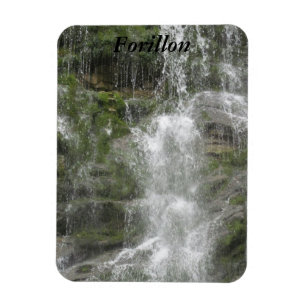 La Chute Waterfall in Forillon National Park Magnet