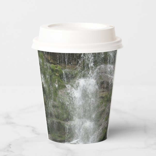 La Chute Waterfall in Forillon National Park      Paper Cups (Front)