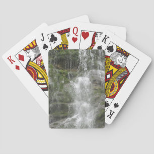 La Chute Waterfall in Forillon National Park Playing Cards