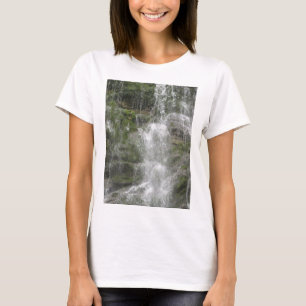 La Chute Waterfall in Forillon National Park      T-Shirt