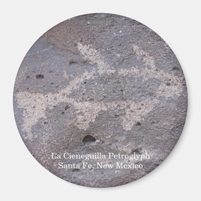 La Cieneguilla Petroglyph Santa Fe Magnet (Front)
