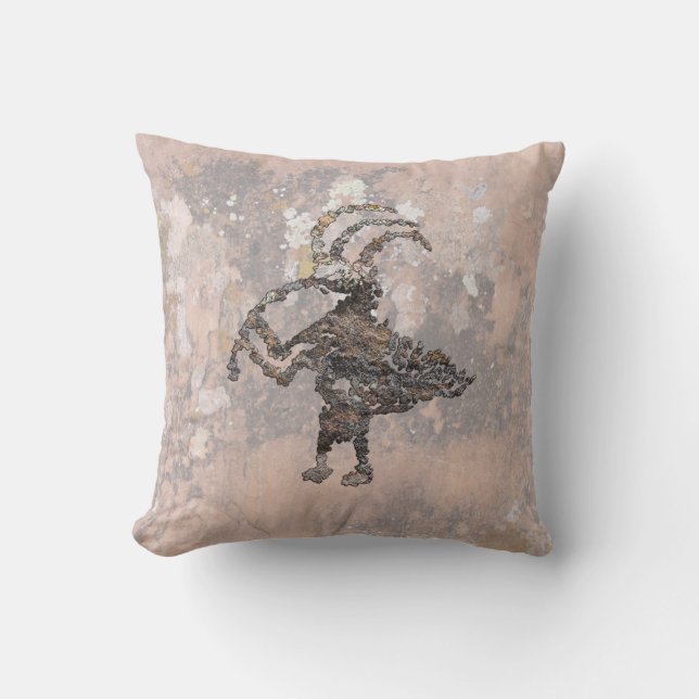 La Cieneguilla Petroglyph Site Santa Fe Cushion (Front)