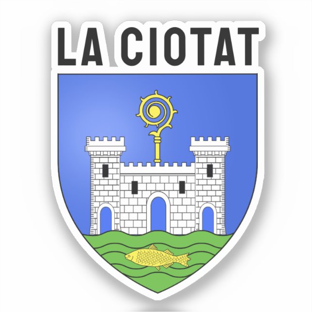 La Ciotat coat of arms - France (Front)