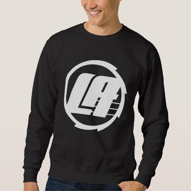 LA Circle Logo (White) Sweatshirt (Front)