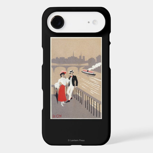 La Cite Art Deco Scene Case-Mate iPhone Case (Back)