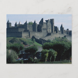 La Cite, Languedoc-Roussillon, Carcassonne, France Postcard